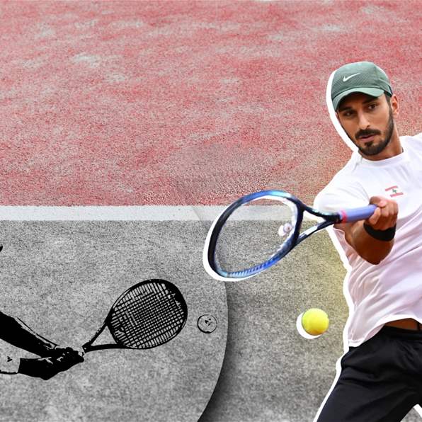 Hadi Habib… Le joueur de tennis libanais qui a d&eacute;fi&eacute; les obstacles et inscrit son nom dans le “Grand Chelem”